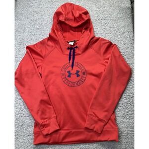 Under Armour Women Hoodie Activewear‎ Casual Semi-Fitted Red Pullover size M New